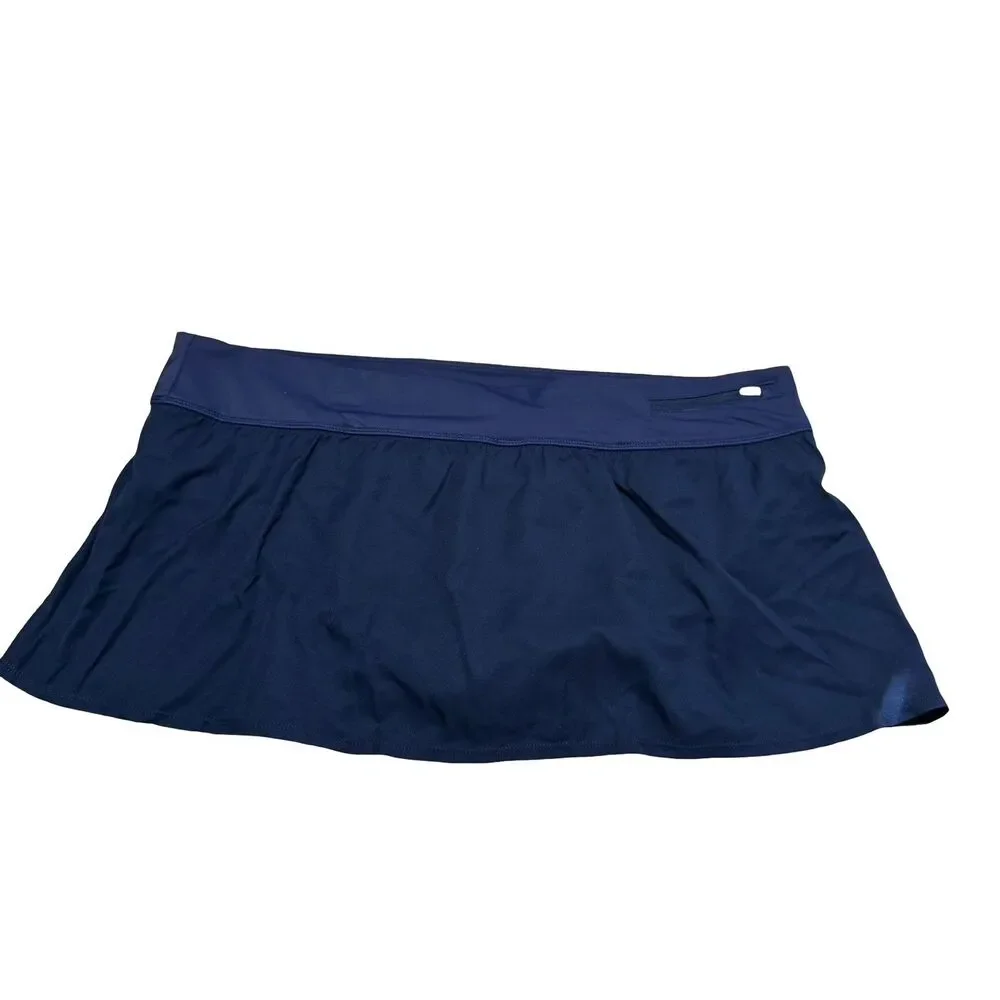 NWT Blue‎ Nike Swim Skirt Skort Women's Size XXL SUMMER  Vacation Sports